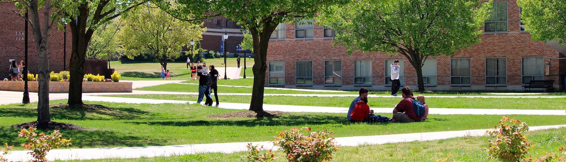 ccc students on the blackwood campus